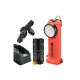 Latarka ręczna, Streamlight SURVIVOR LED IEC TYPE C ATEX, ładowalna, zestaw (akumulator, ładowarka 230V i 12V, uchwyt ładujący), pomarańczowa, pudełko